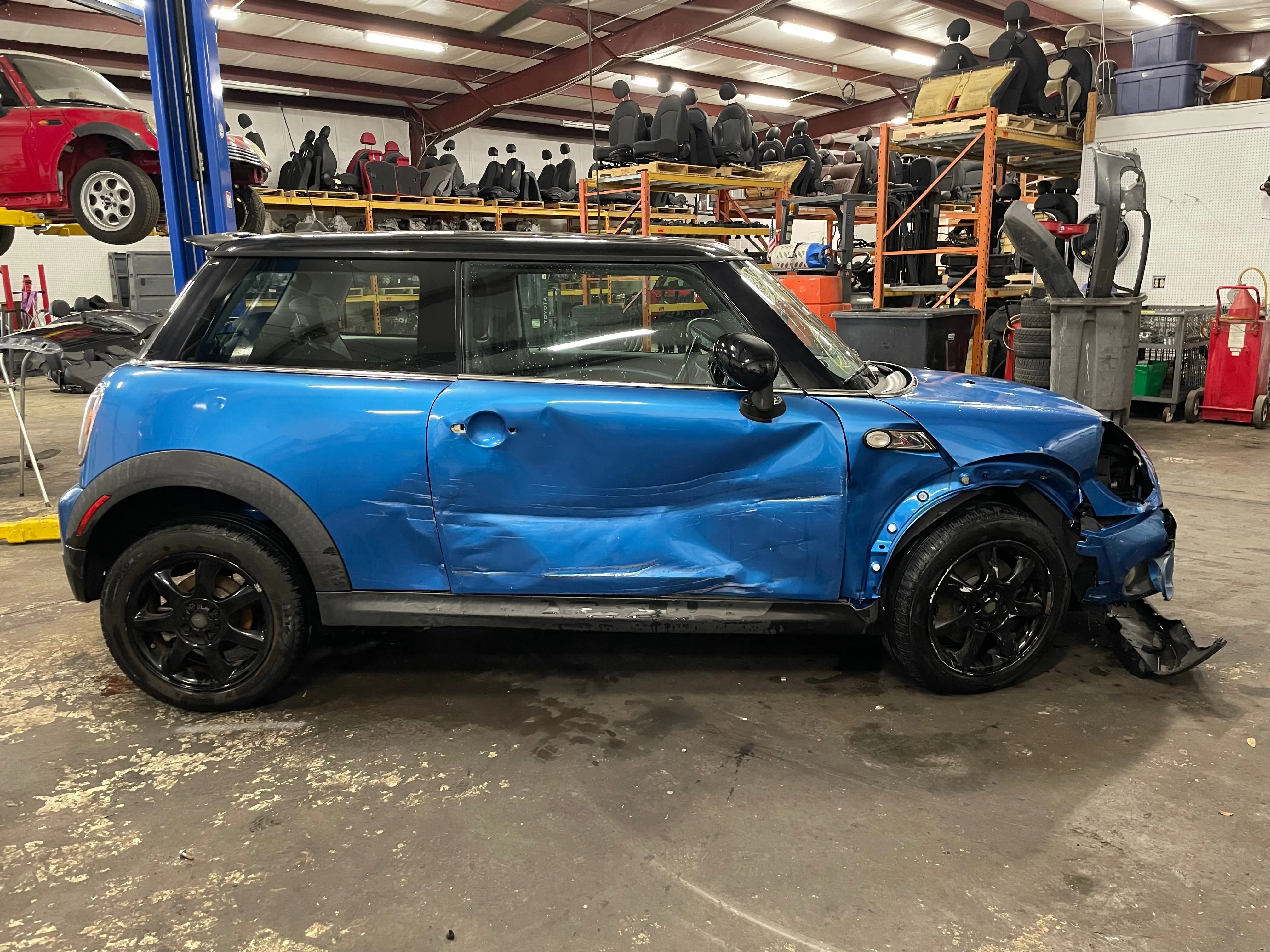 2009 MINI Cooper S, New Parts Car (December 2022) Stk #349