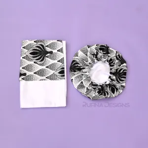 African Print Envelope Style Satin pillowcase- Fitaa