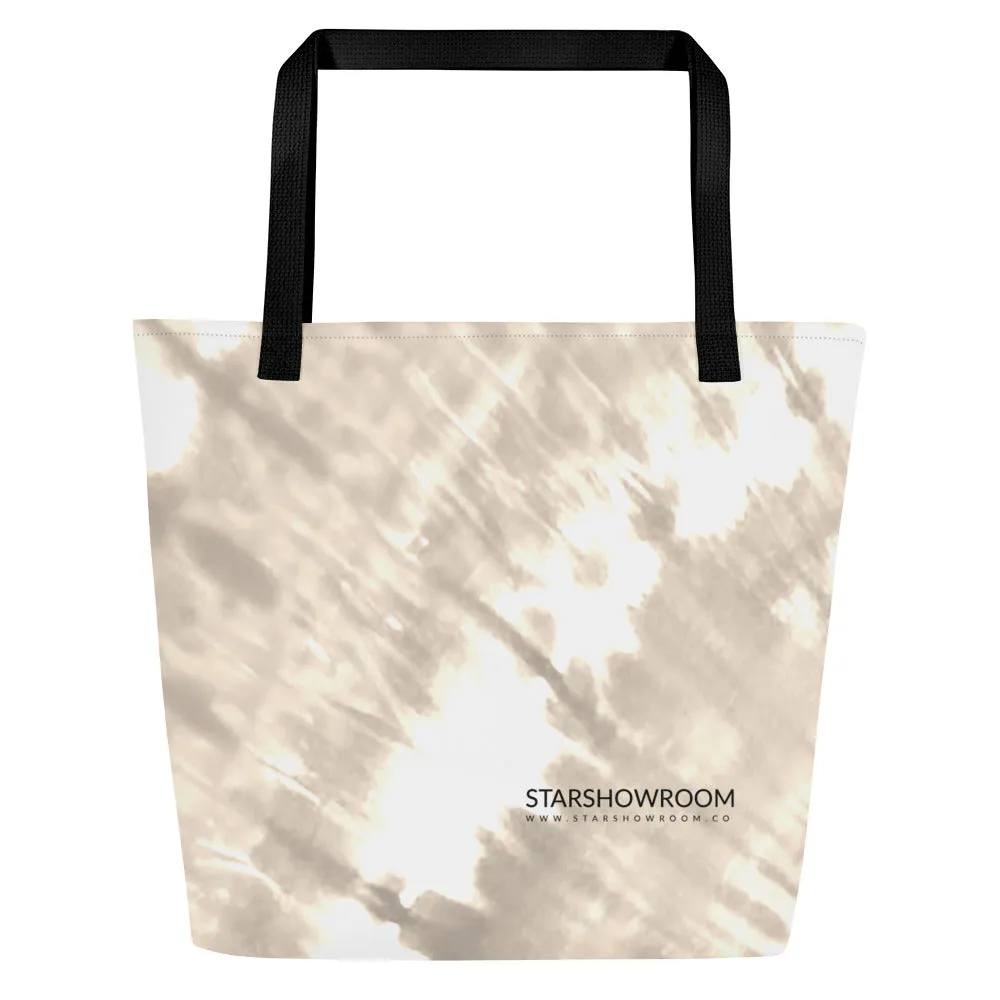 All-Over Print Large Tote Bag (Carbon Grey)