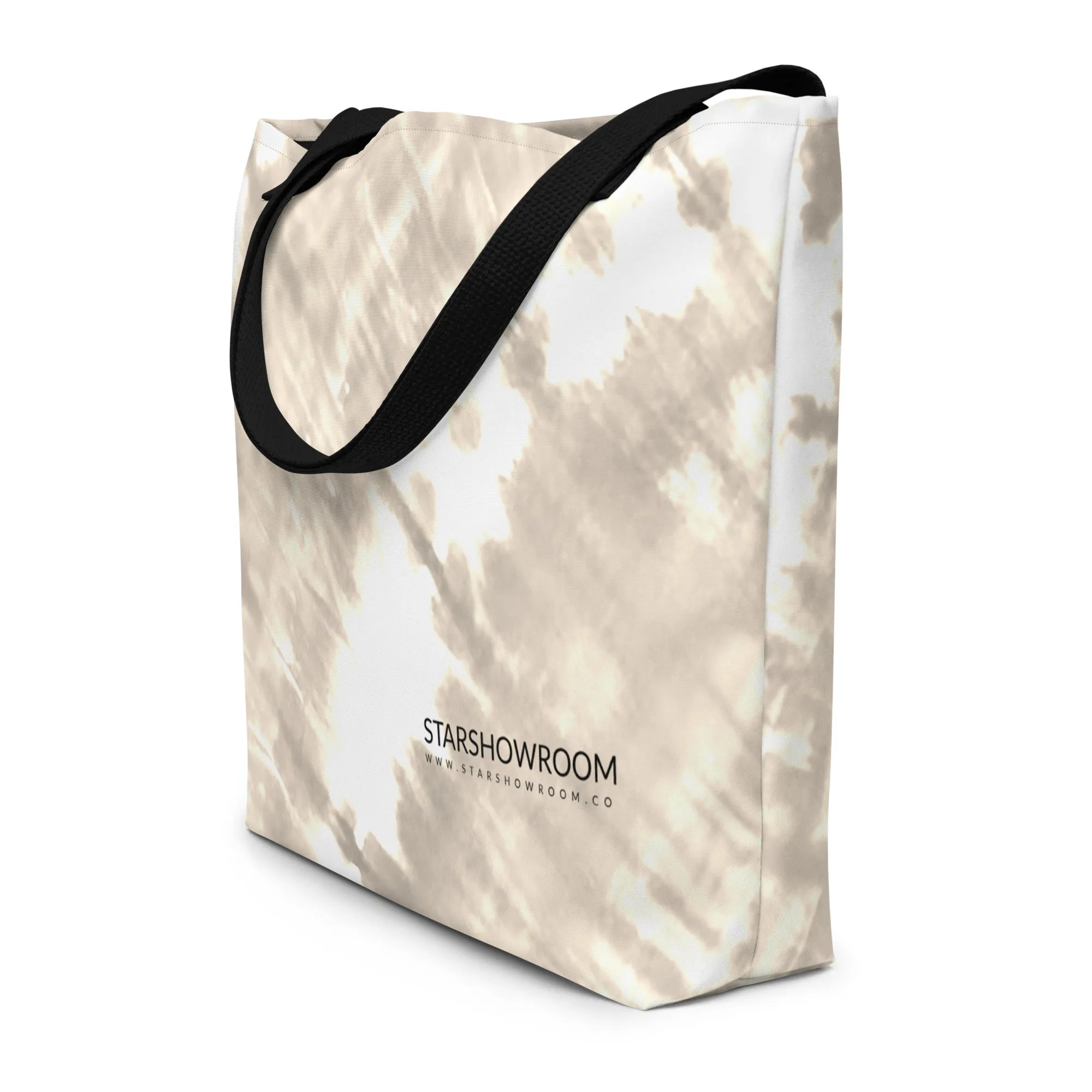 All-Over Print Large Tote Bag (Carbon Grey)
