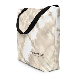All-Over Print Large Tote Bag (Carbon Grey)
