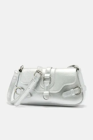 Always On Trend Shoulder Bag - Silver