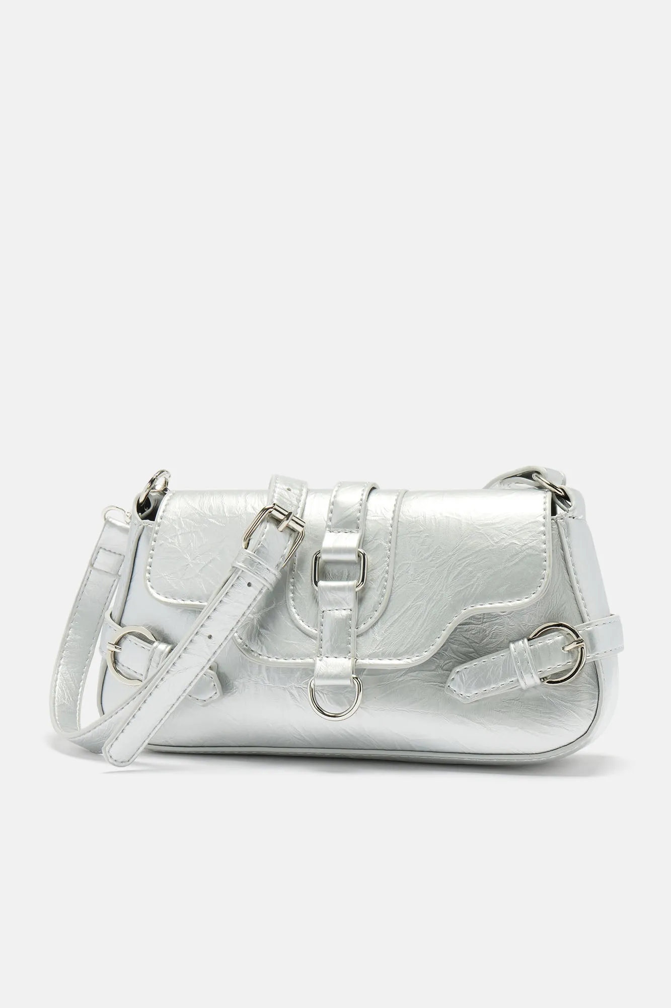 Always On Trend Shoulder Bag - Silver
