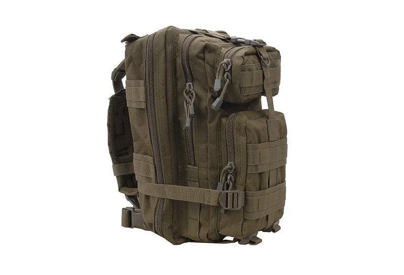 Sure! Heres an optimized title for the e-commerce product:

Olive Tactical Assault Pack Backpack - Durable Military-Grade Gear for Outdoor Adventures