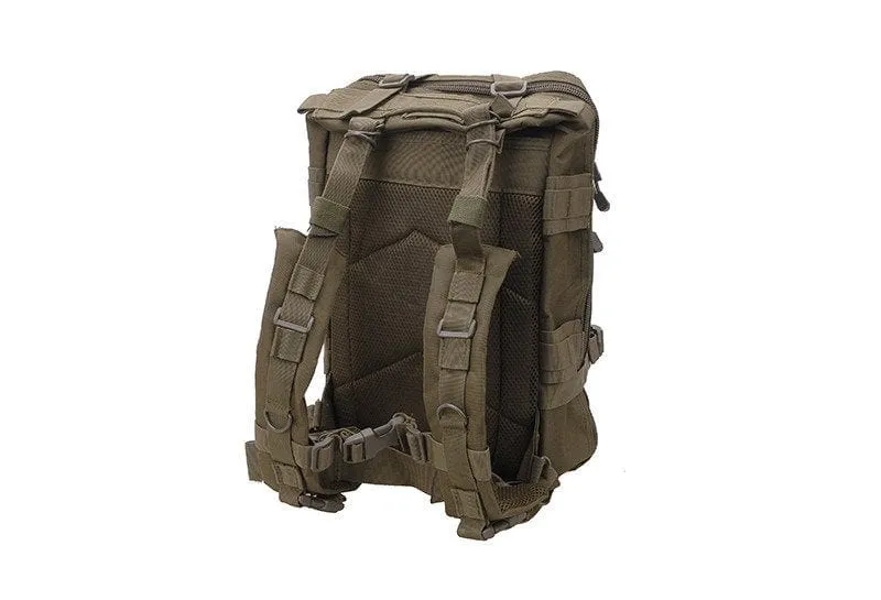 Sure! Heres an optimized title for the e-commerce product:

Olive Tactical Assault Pack Backpack - Durable Military-Grade Gear for Outdoor Adventures