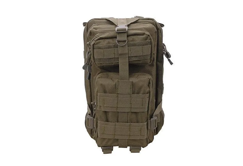 Sure! Heres an optimized title for the e-commerce product:

Olive Tactical Assault Pack Backpack - Durable Military-Grade Gear for Outdoor Adventures