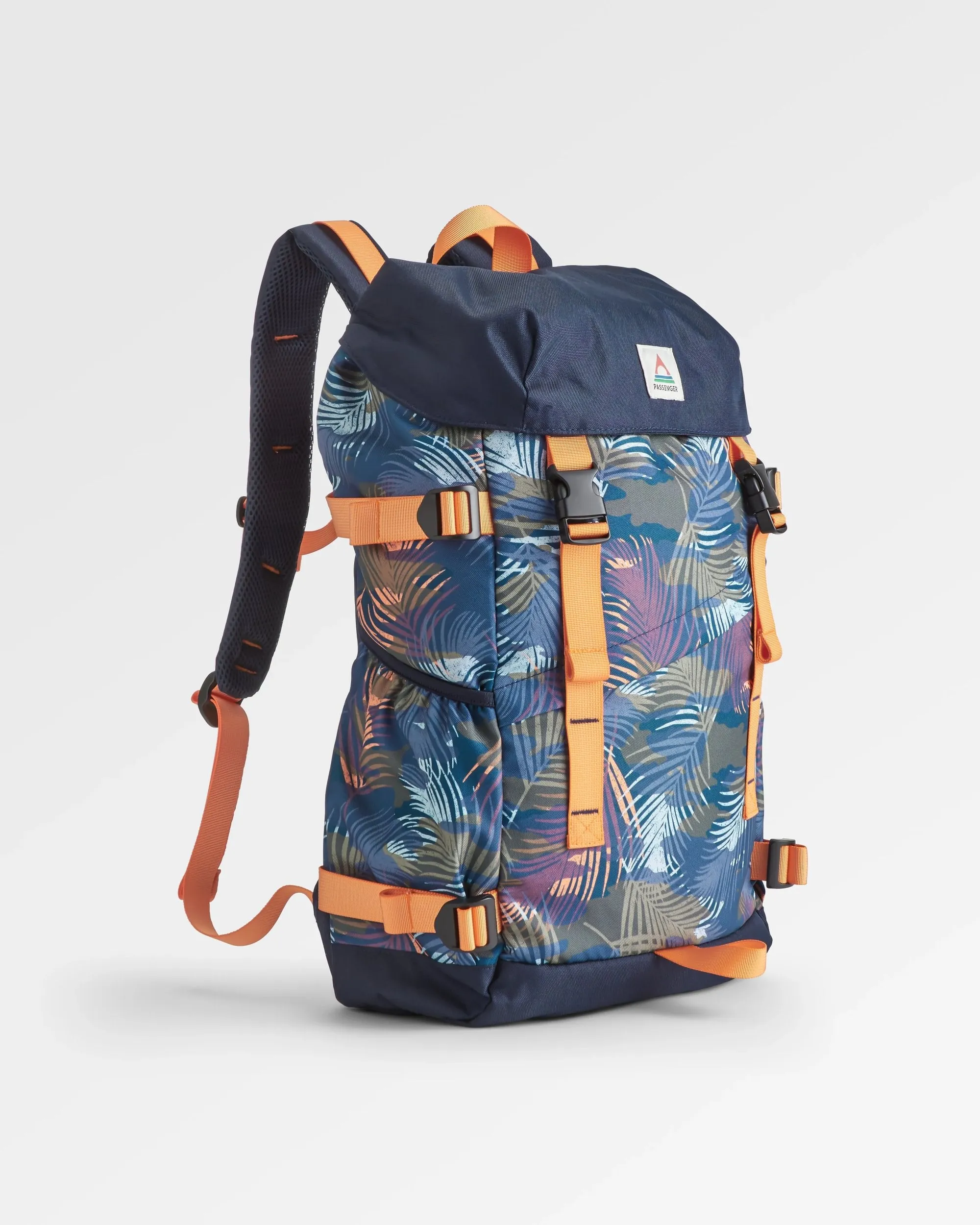 Environmentally-Friendly 26L Boondocker Backpack in Palm Camo Apricot Design Made from Recycled Materials