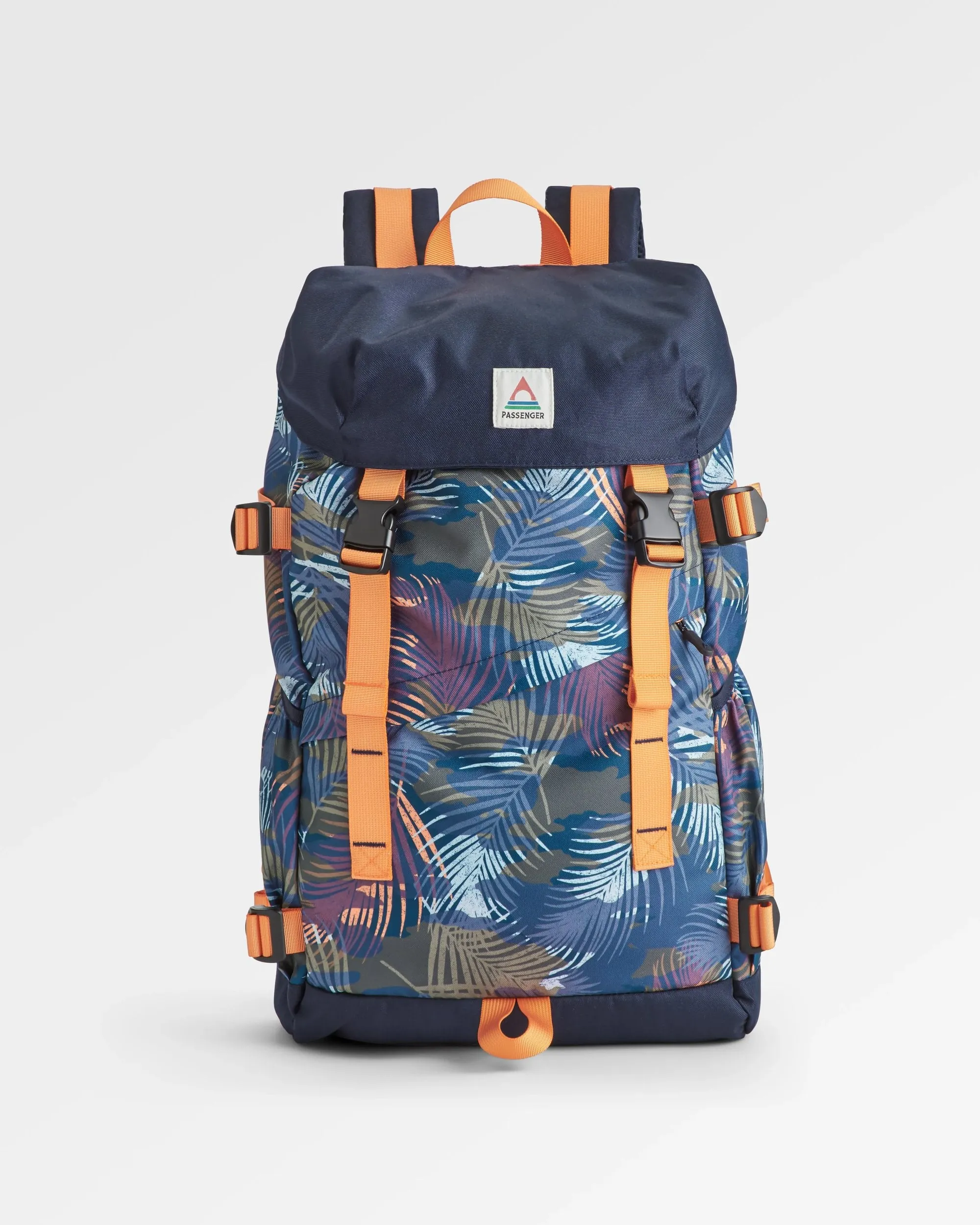 Environmentally-Friendly 26L Boondocker Backpack in Palm Camo Apricot Design Made from Recycled Materials