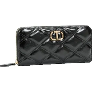 Borse a mano Donna Twinset - Zip Around Grande - Nero