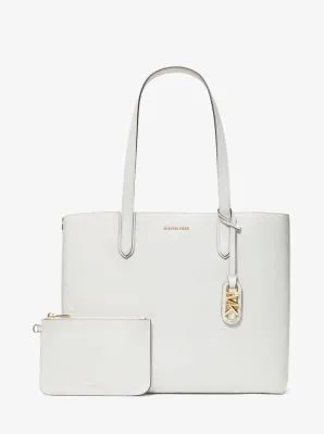 Eliza Extra-Large Pebbled Leather Reversible Tote Bag