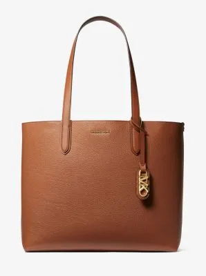 Eliza Extra-Large Pebbled Leather Reversible Tote Bag