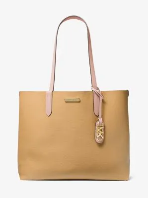Eliza Extra-Large Pebbled Leather Reversible Tote Bag