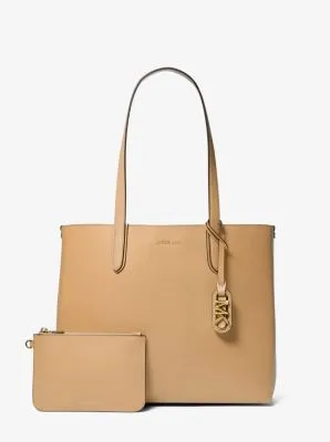 Eliza Extra-Large Pebbled Leather Reversible Tote Bag