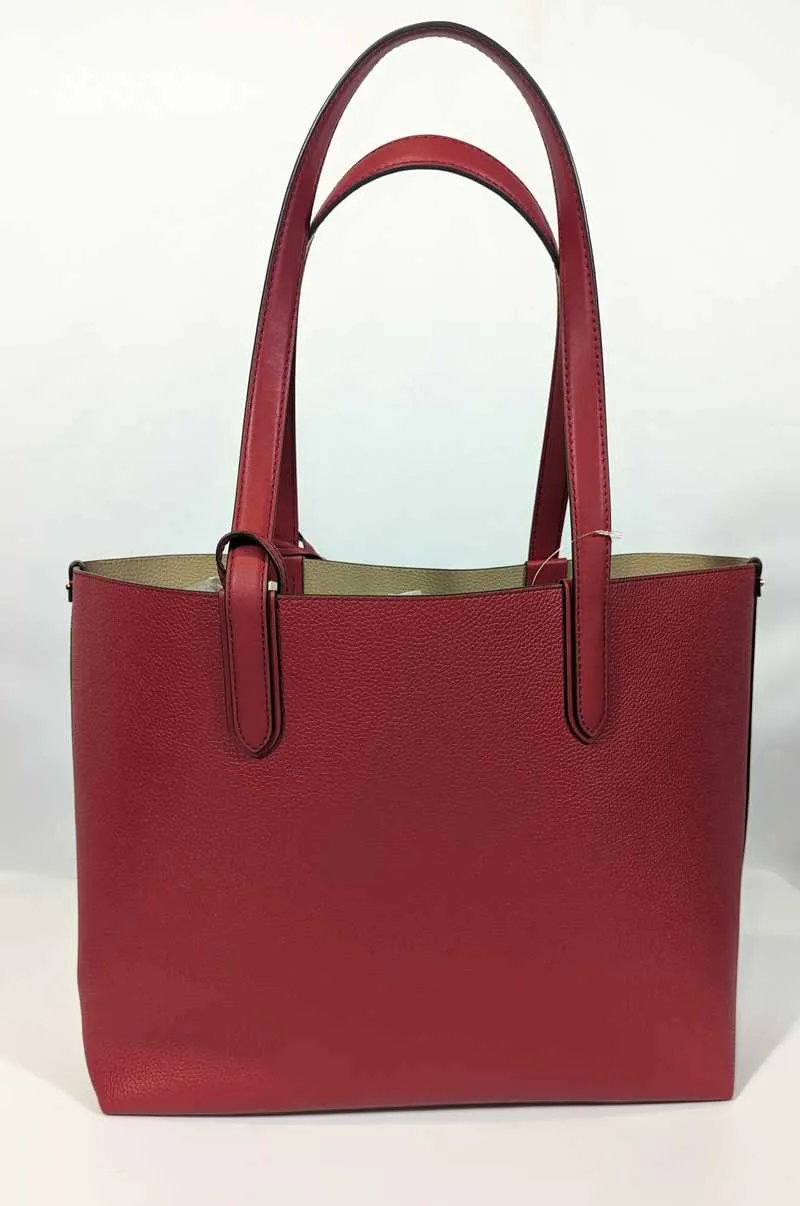 Eliza Extra-Large Pebbled Leather Reversible Tote Bag