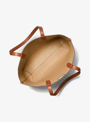 Eliza Extra-Large Pebbled Leather Reversible Tote Bag