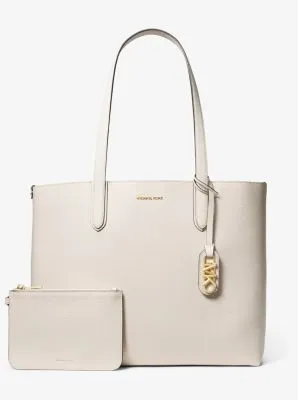 Eliza Extra-Large Pebbled Leather Reversible Tote Bag