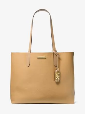 Eliza Extra-Large Pebbled Leather Reversible Tote Bag