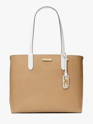 Eliza Extra-Large Pebbled Leather Reversible Tote Bag