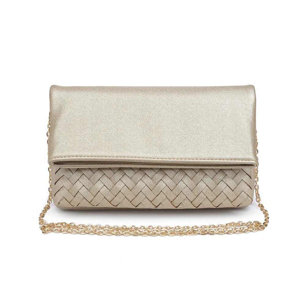Ember Metallic Clutch