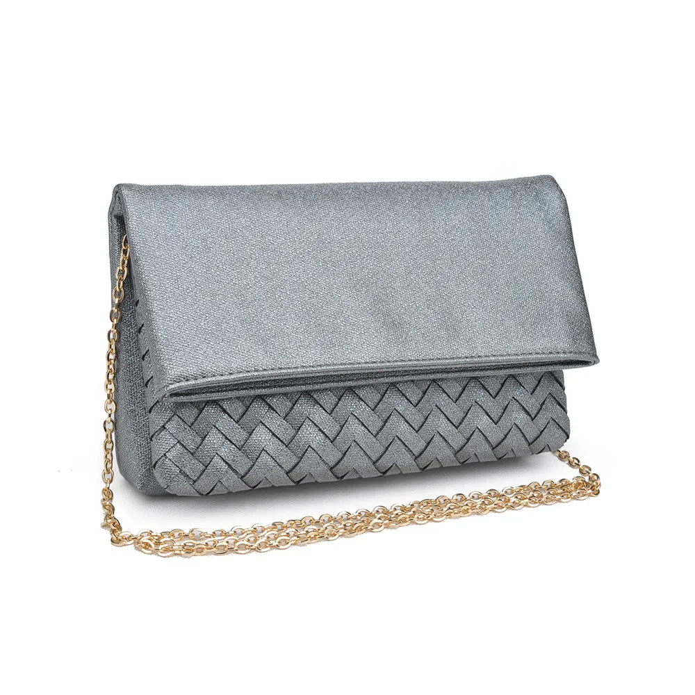 Ember Metallic Clutch