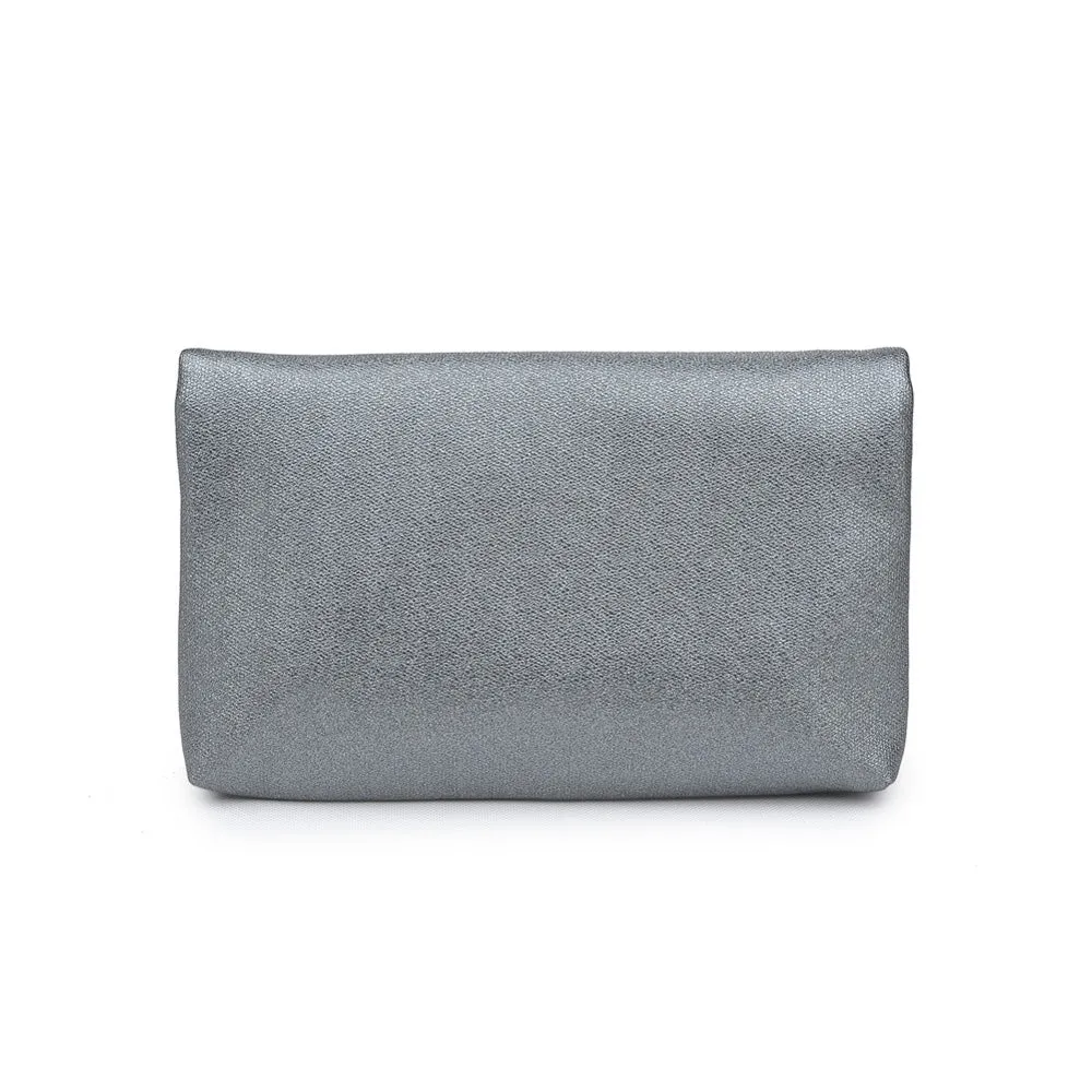 Ember Metallic Clutch
