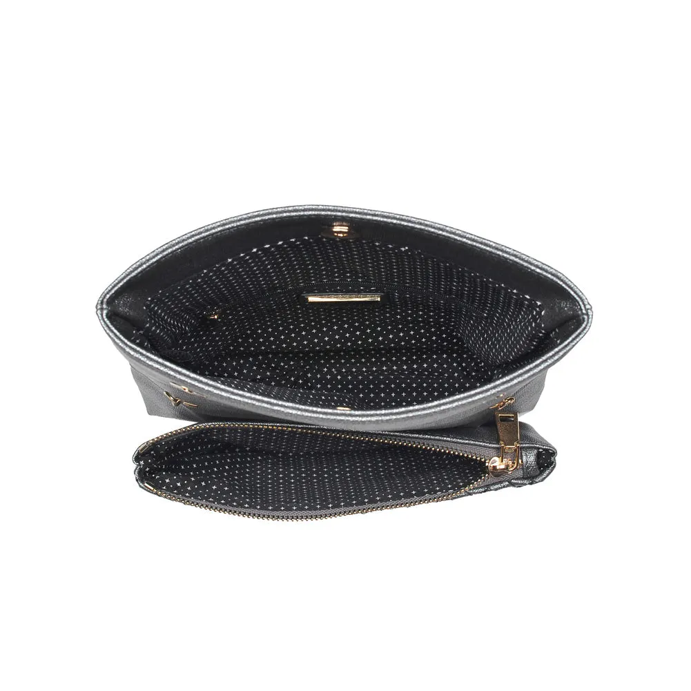 Ember Metallic Clutch