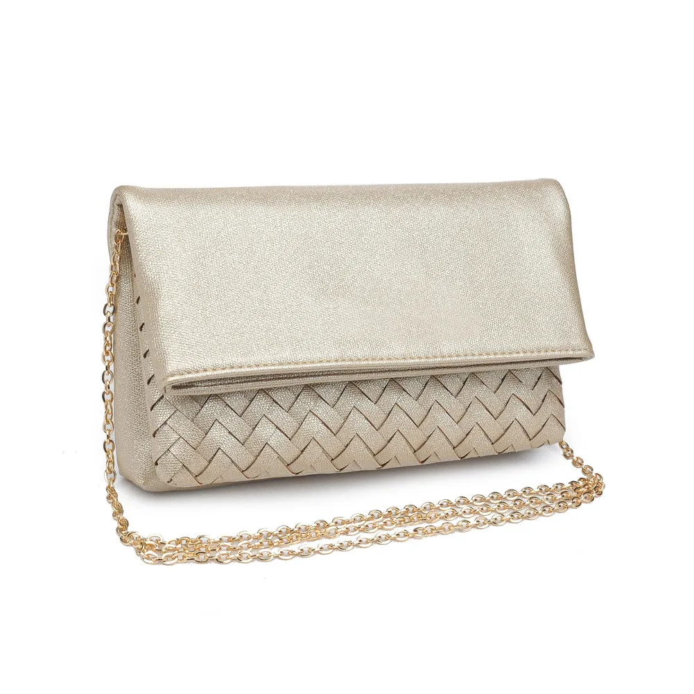 Ember Metallic Clutch