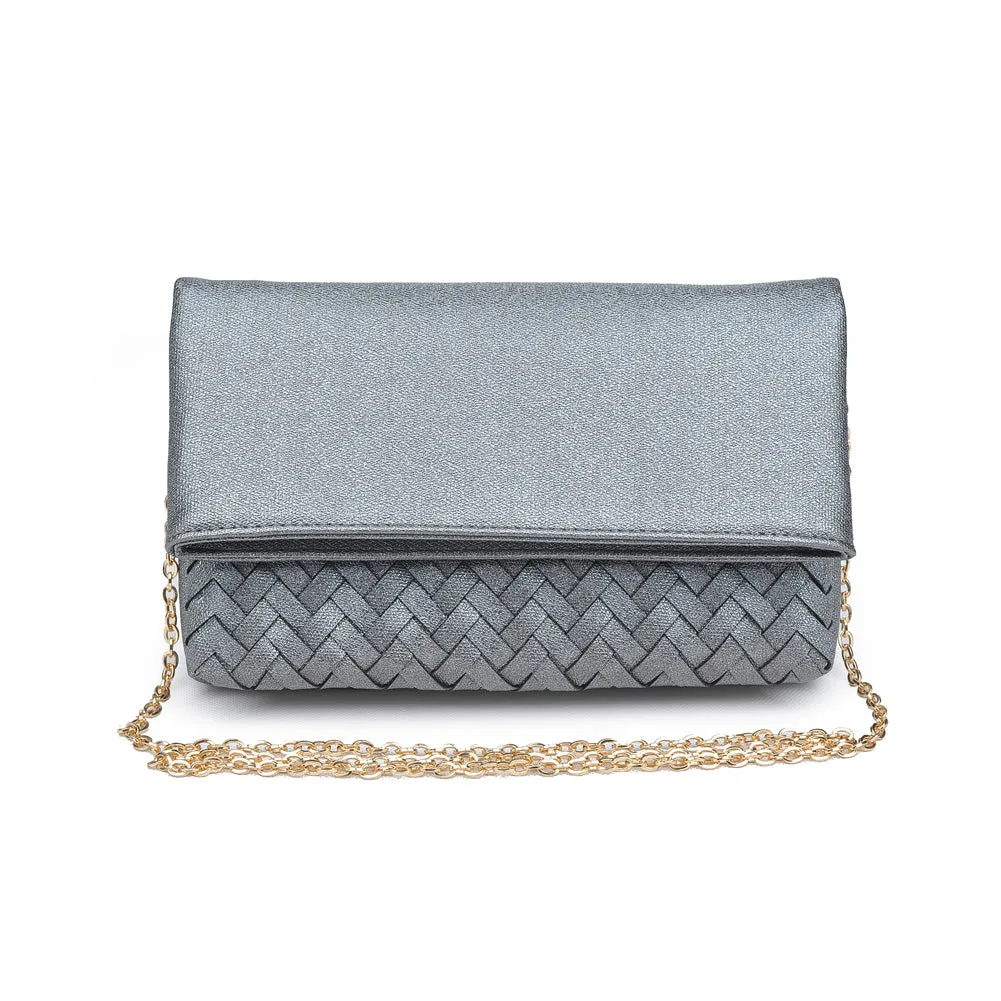 Ember Metallic Clutch