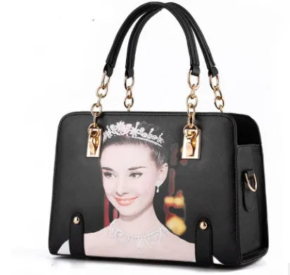 Fiona  Modische Damenhandtasche fr den Sommer mit Geldkette und Crossbody-Trageoption