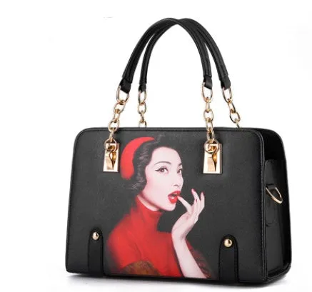 Fiona  Modische Damenhandtasche fr den Sommer mit Geldkette und Crossbody-Trageoption