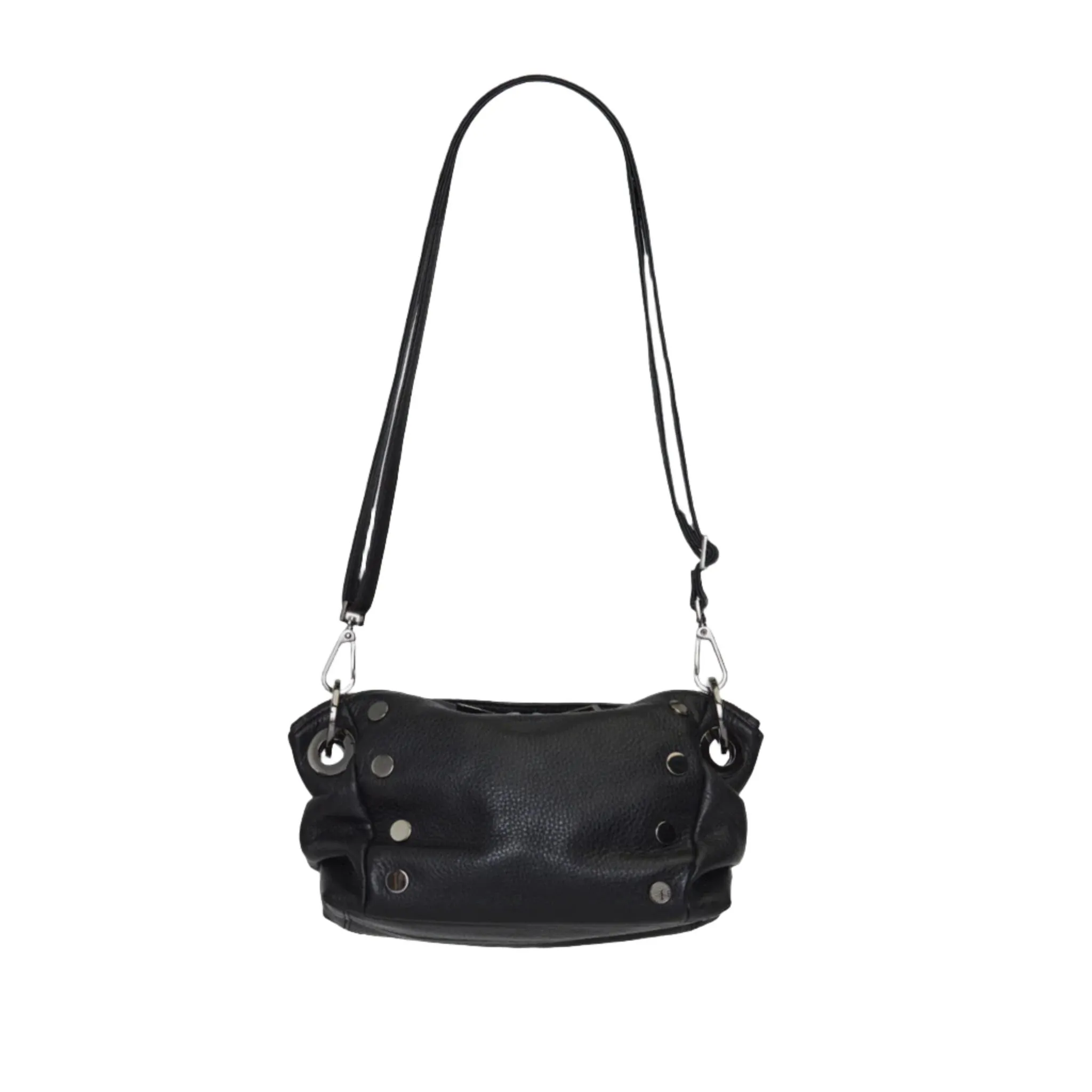 Hammitt Daniel Crossbody Clutch Small - Black/Gunmetal