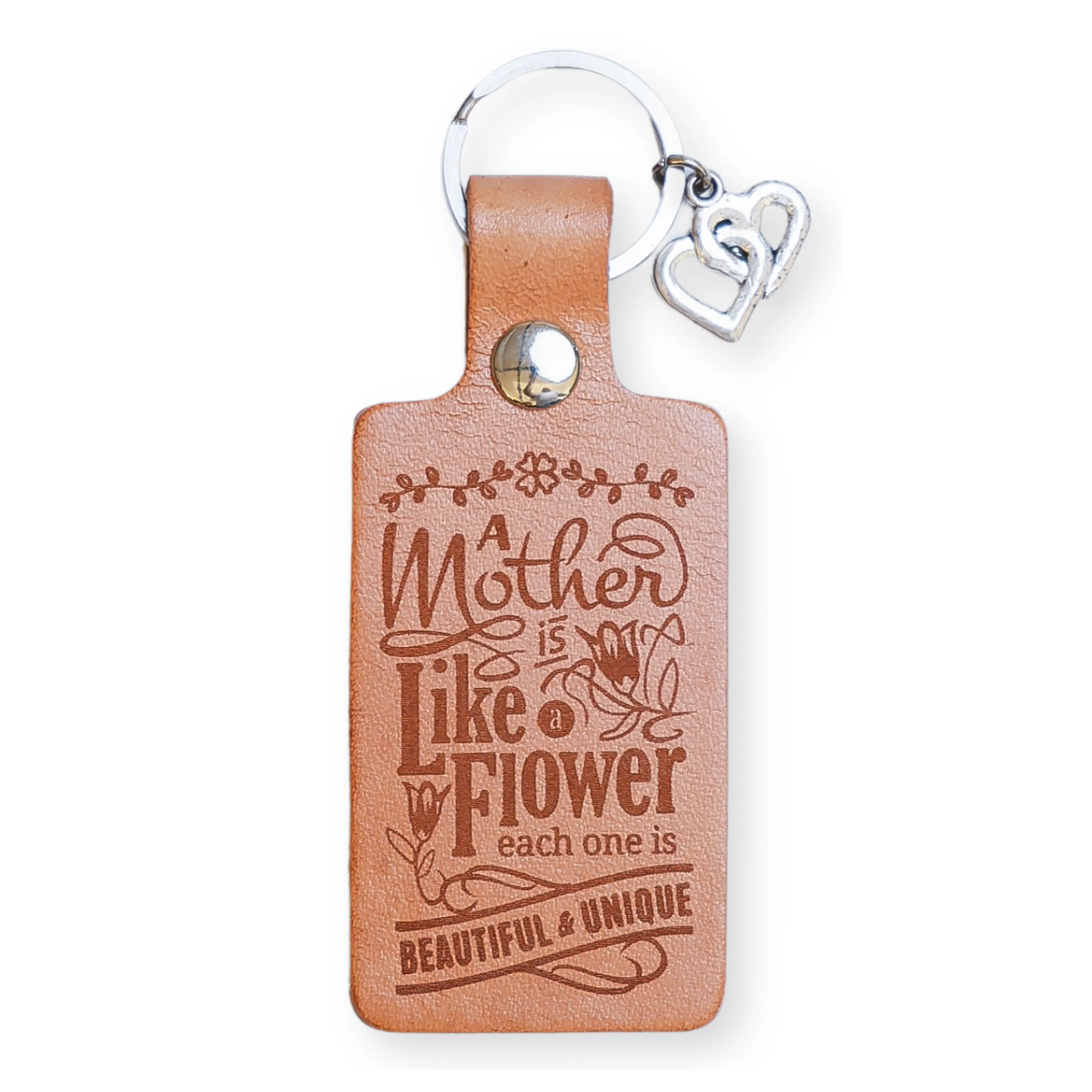 Keyring-Leather-Variety of engraved Names