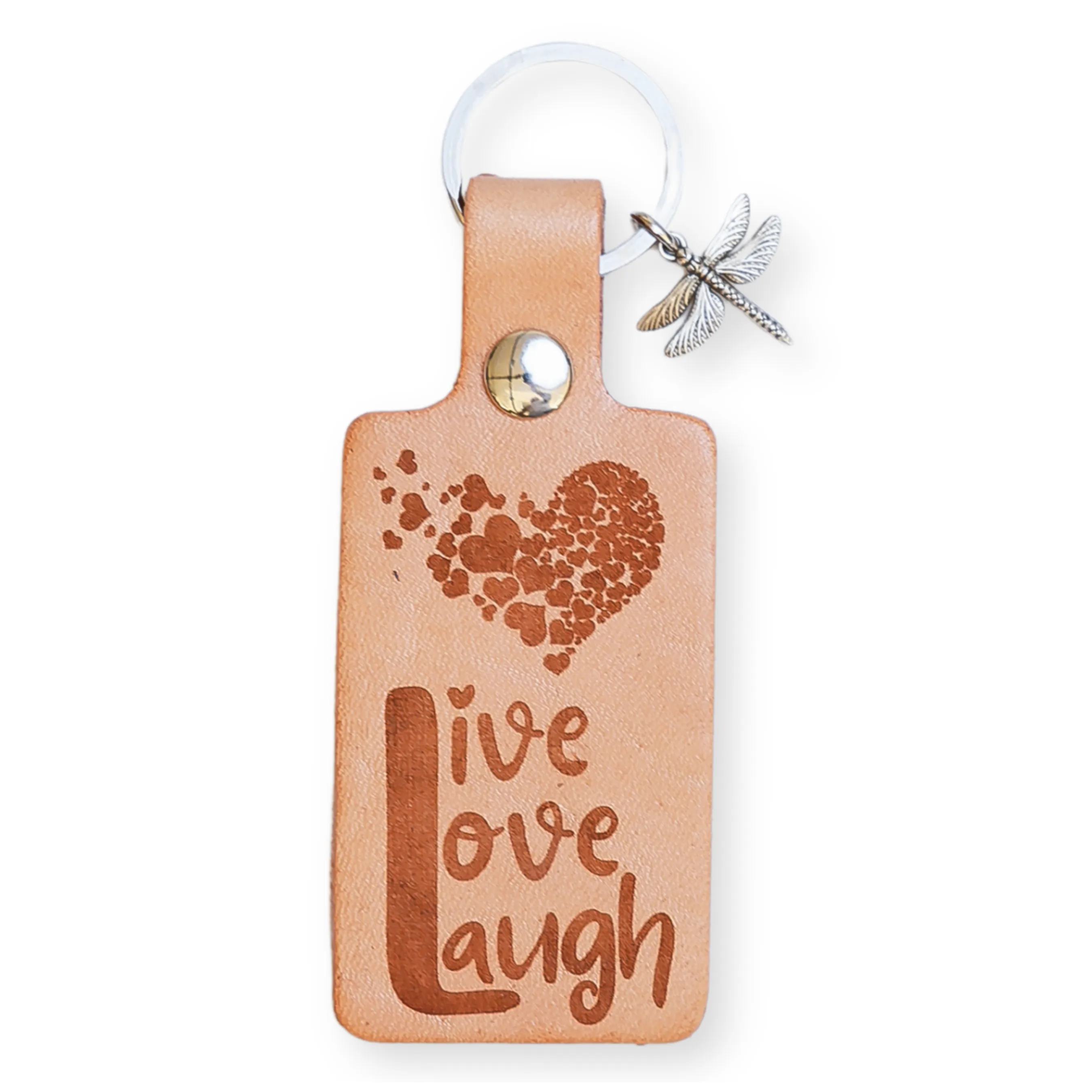 Keyring-Leather-Variety of engraved Names