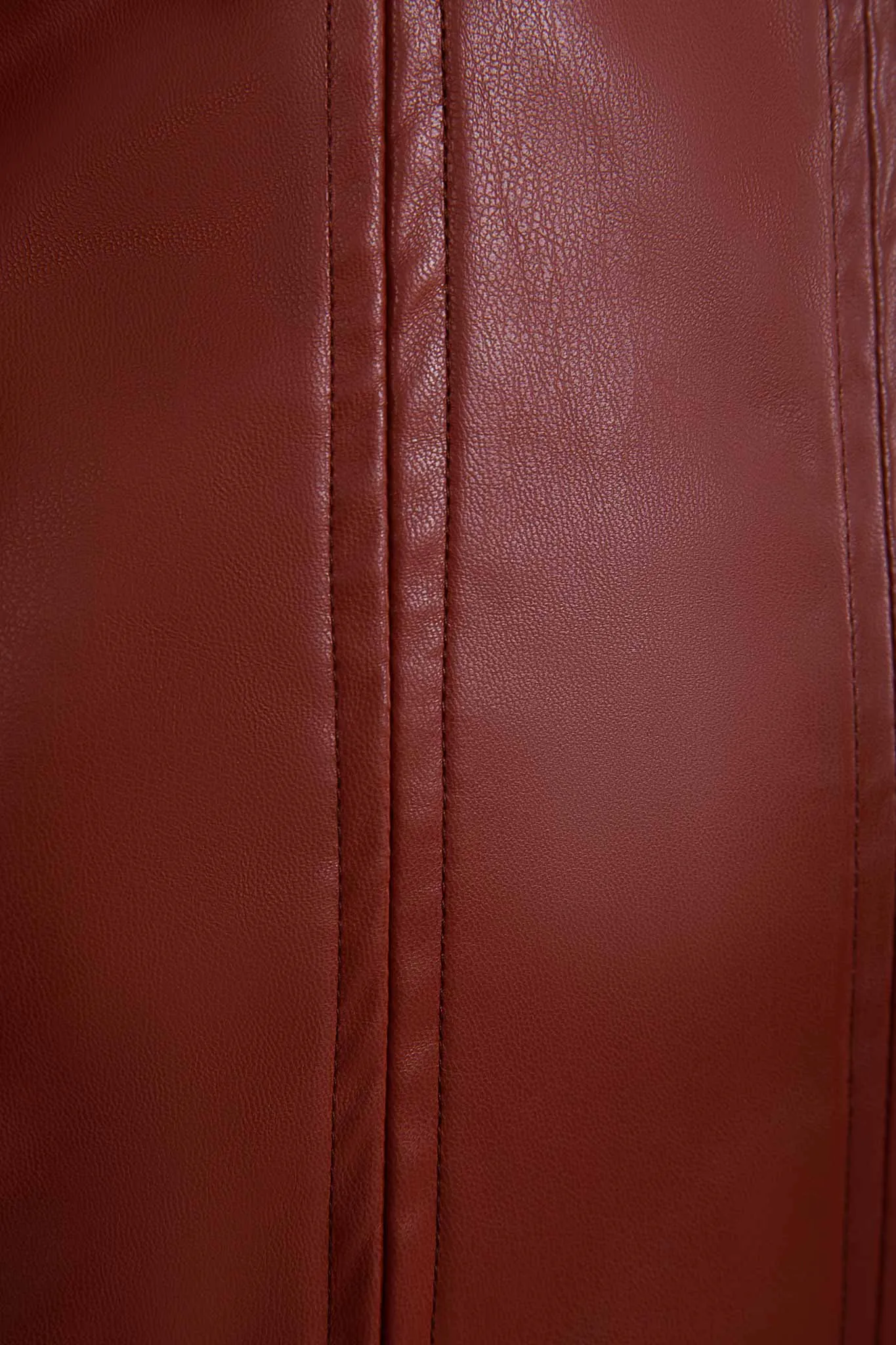 LEATHER EFFECT DRESS