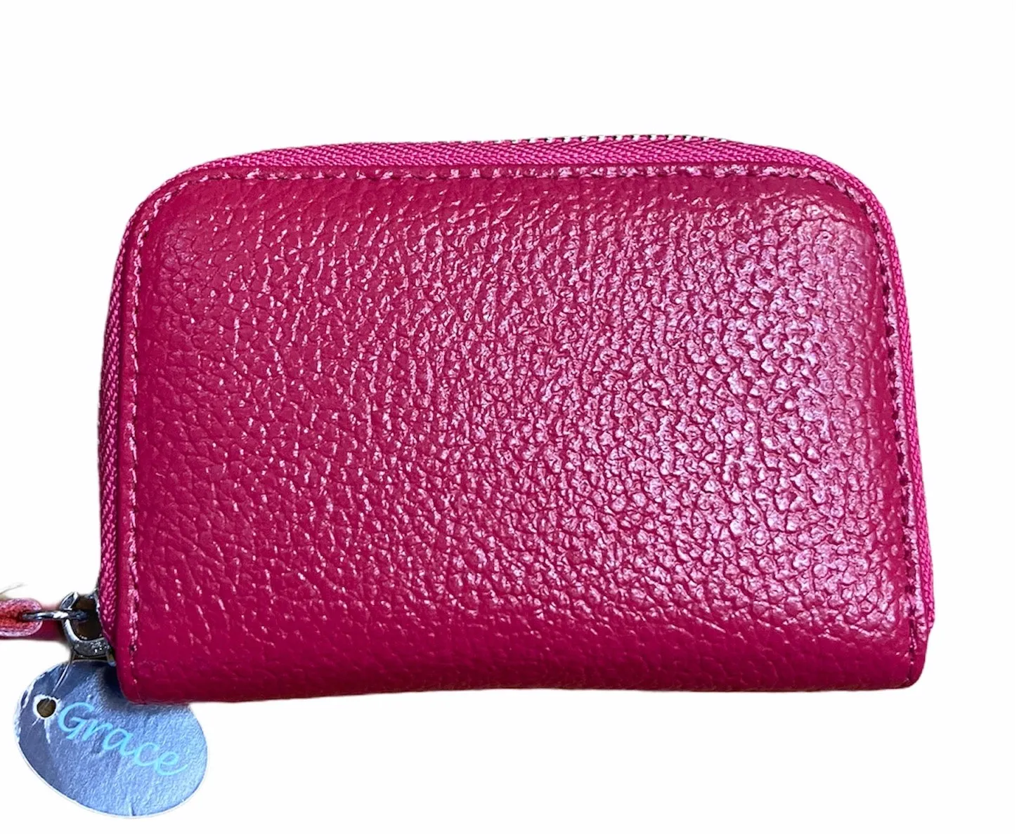 Leather RFID card holder