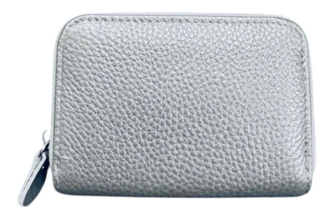 Leather RFID card holder