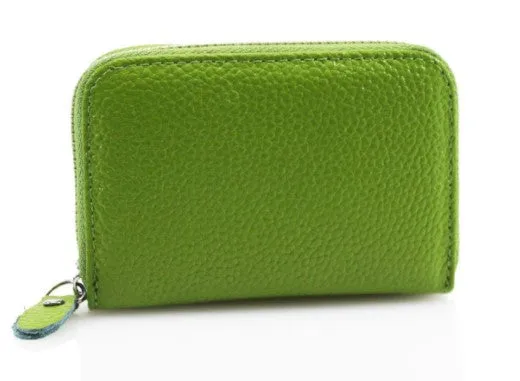 Leather RFID card holder