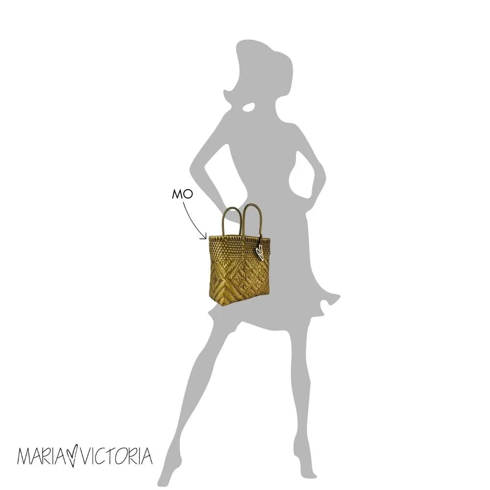 Maria Victoria | Aurora Tote | Upcycled, Handwoven, Multicolor