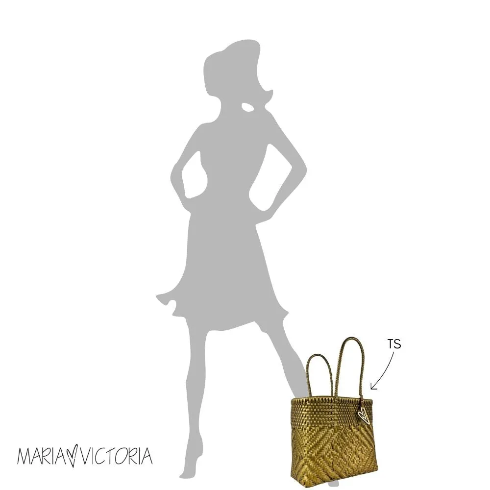 Maria Victoria | Aurora Tote | Upcycled, Handwoven, Multicolor