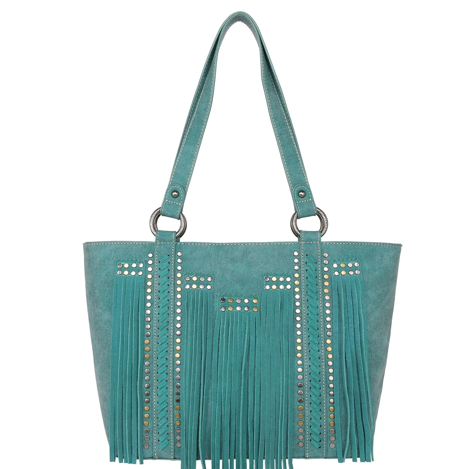 MW1208G-8317 Montana West Fringe Collection Concealed Carry Tote