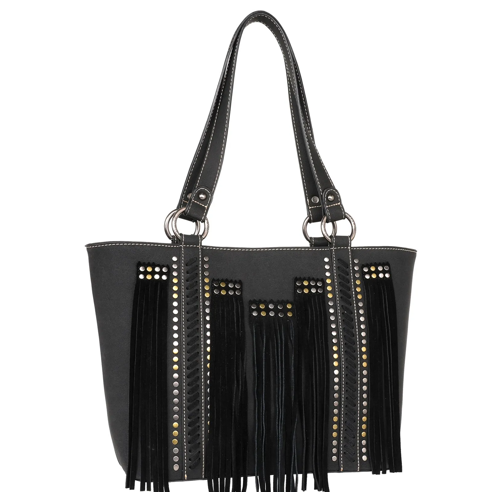 MW1208G-8317 Montana West Fringe Collection Concealed Carry Tote