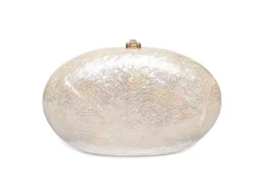 Oscar Clutch Mother of Pearl