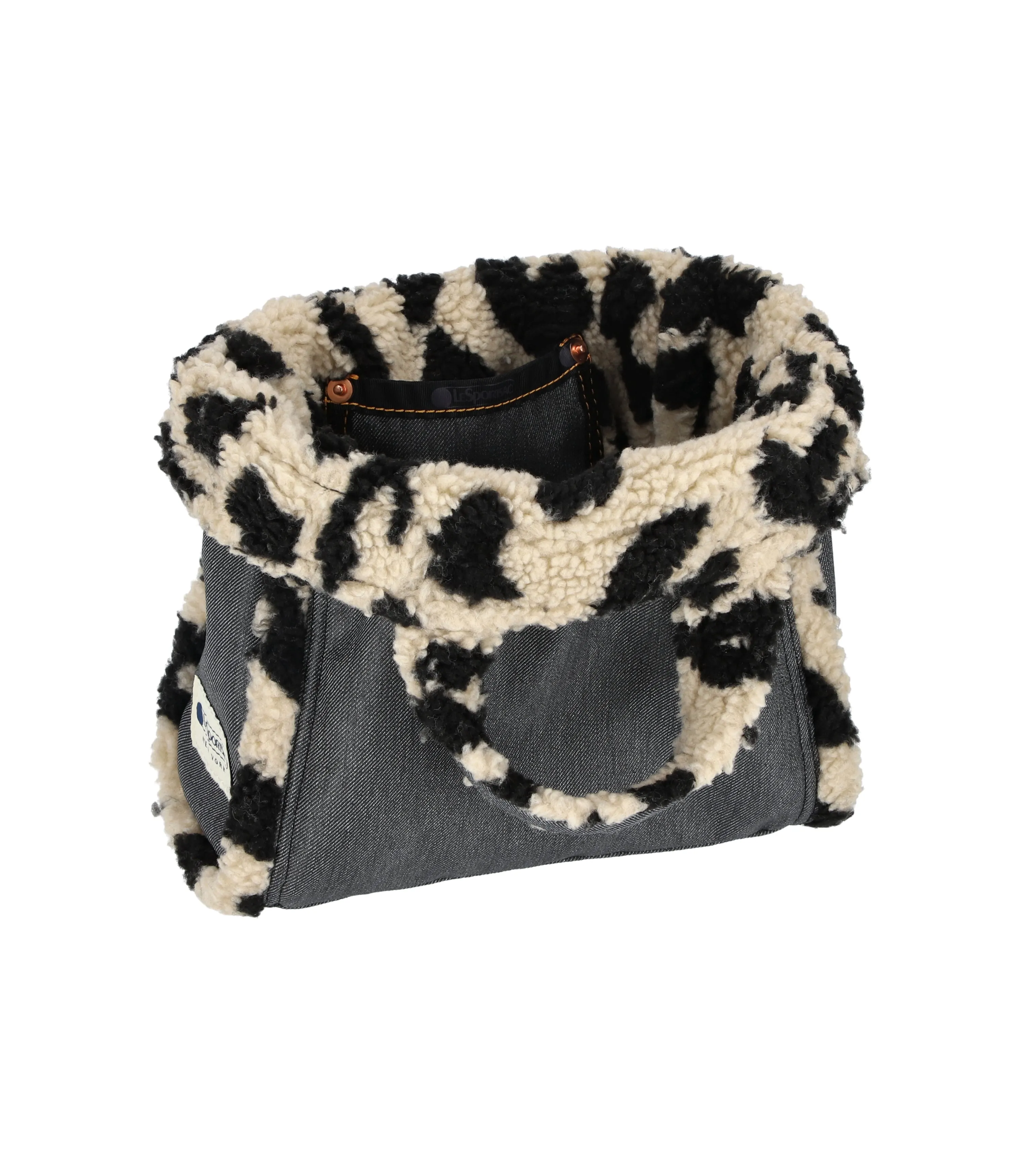 Small Two-Way Denim Tote