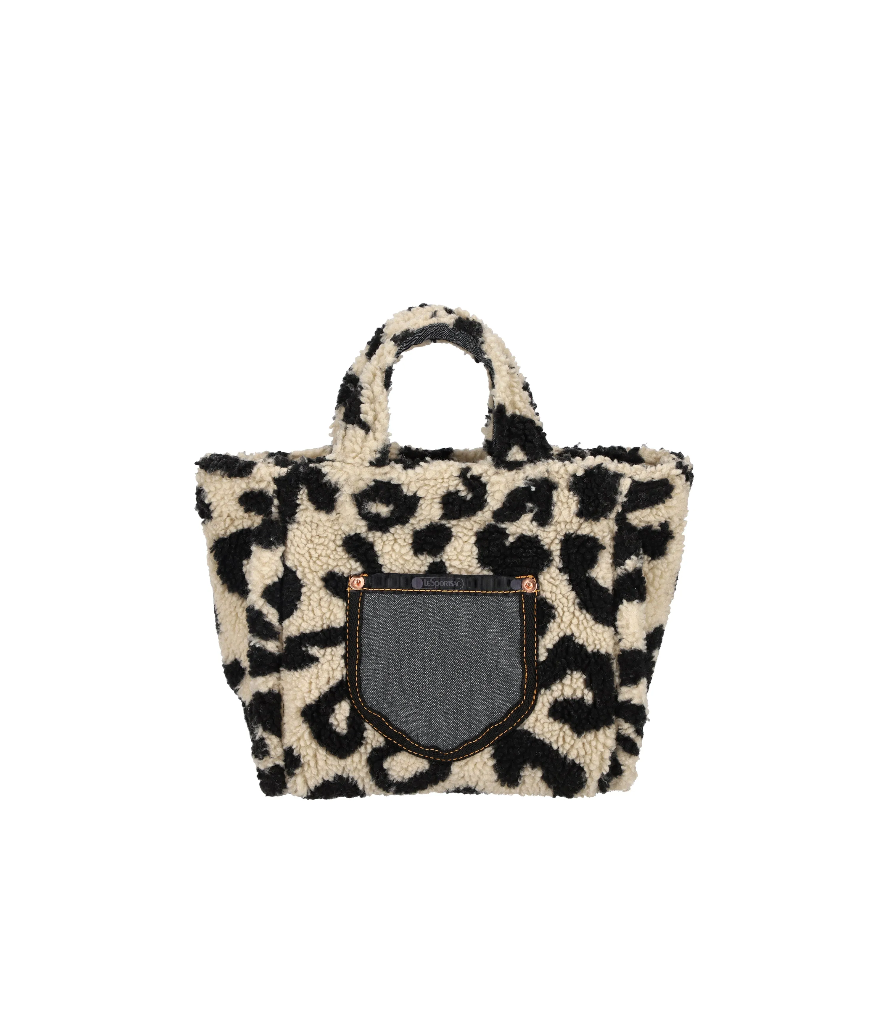 Small Two-Way Denim Tote