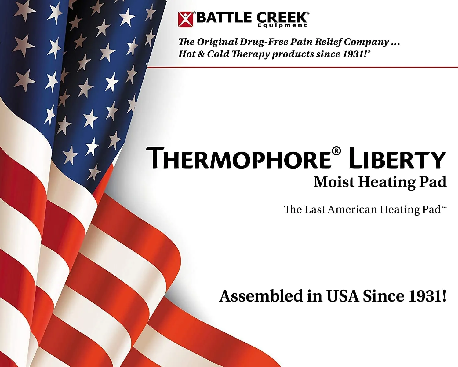 Thermophore Liberty 2 - (USA Assembled) - Moist Heat Pack - Model 177 - Petite 4 x 17