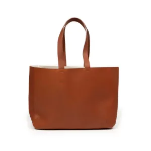Tote bag in brown Suportlo calf leather