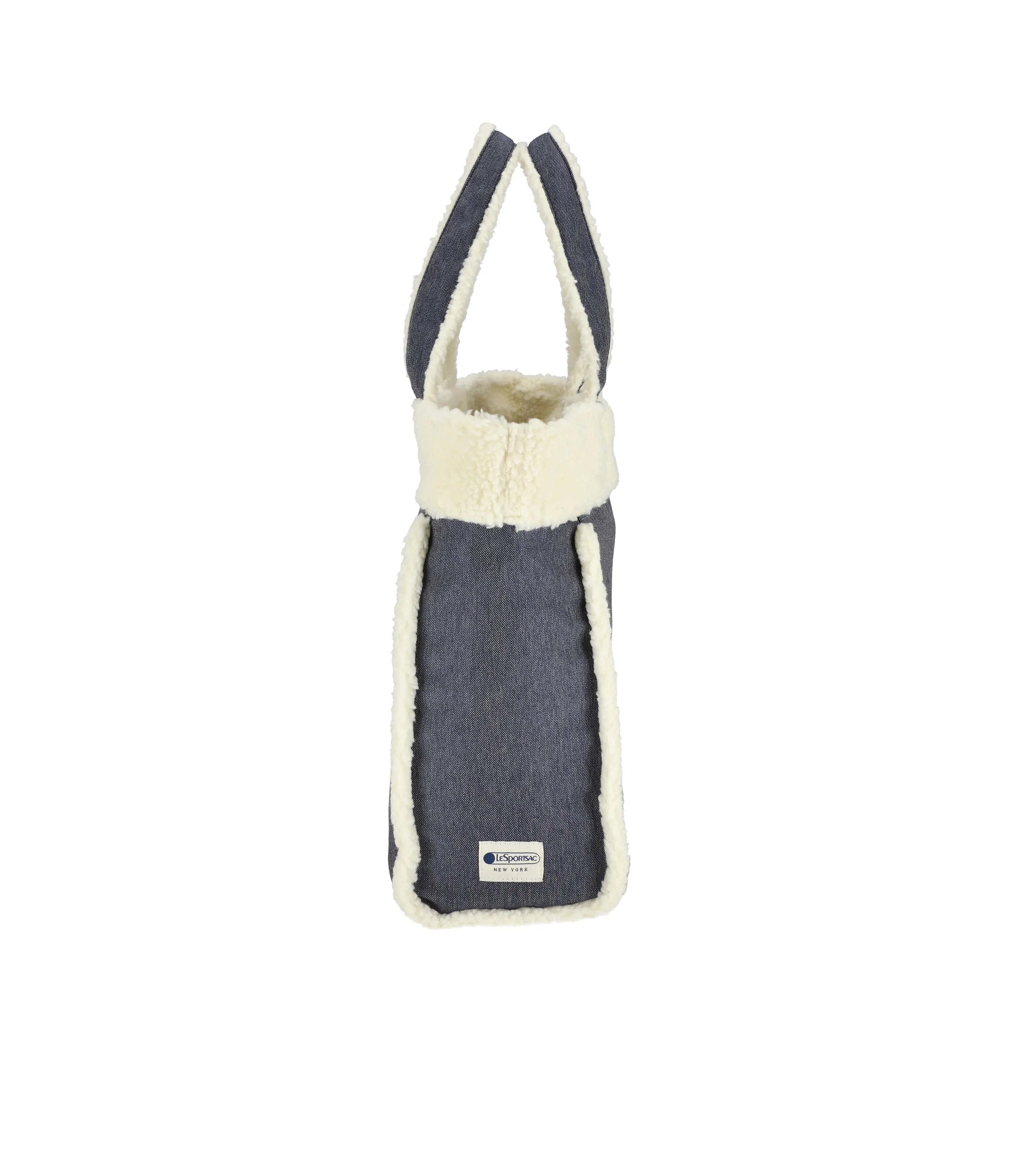 Two-Way Denim Tote