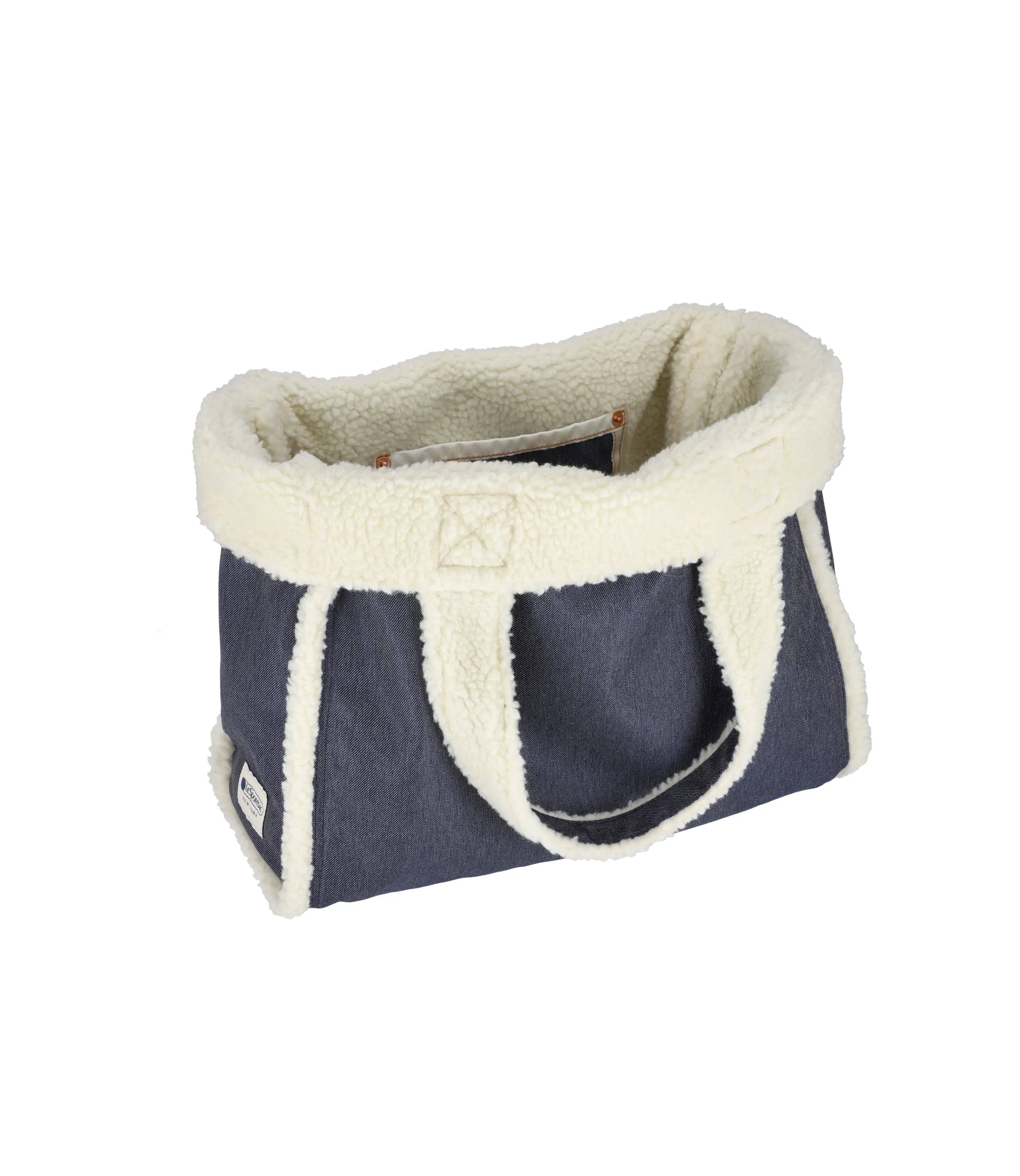 Two-Way Denim Tote