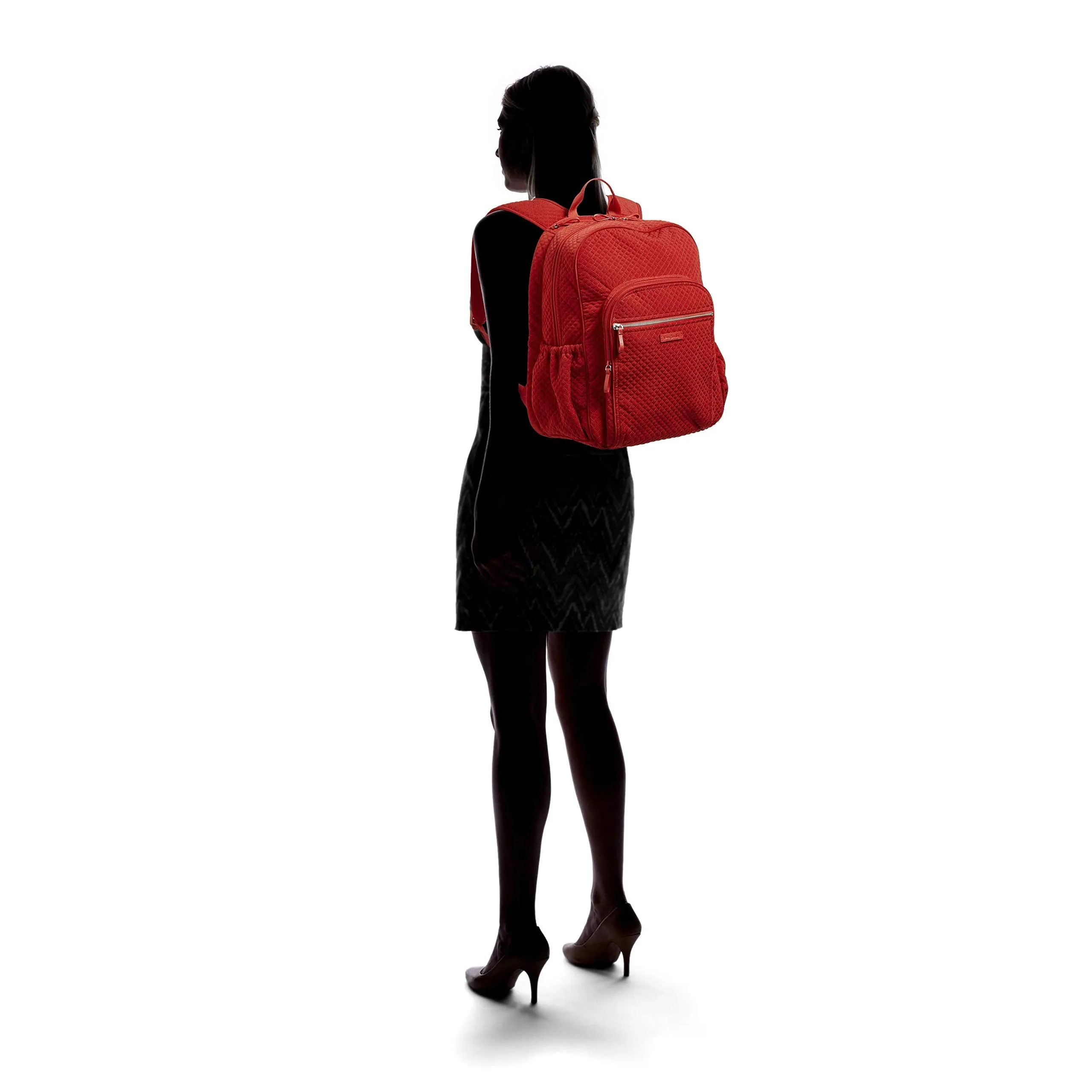 Vera Bradley Iconic Campus Microfiber, Cardinal Red