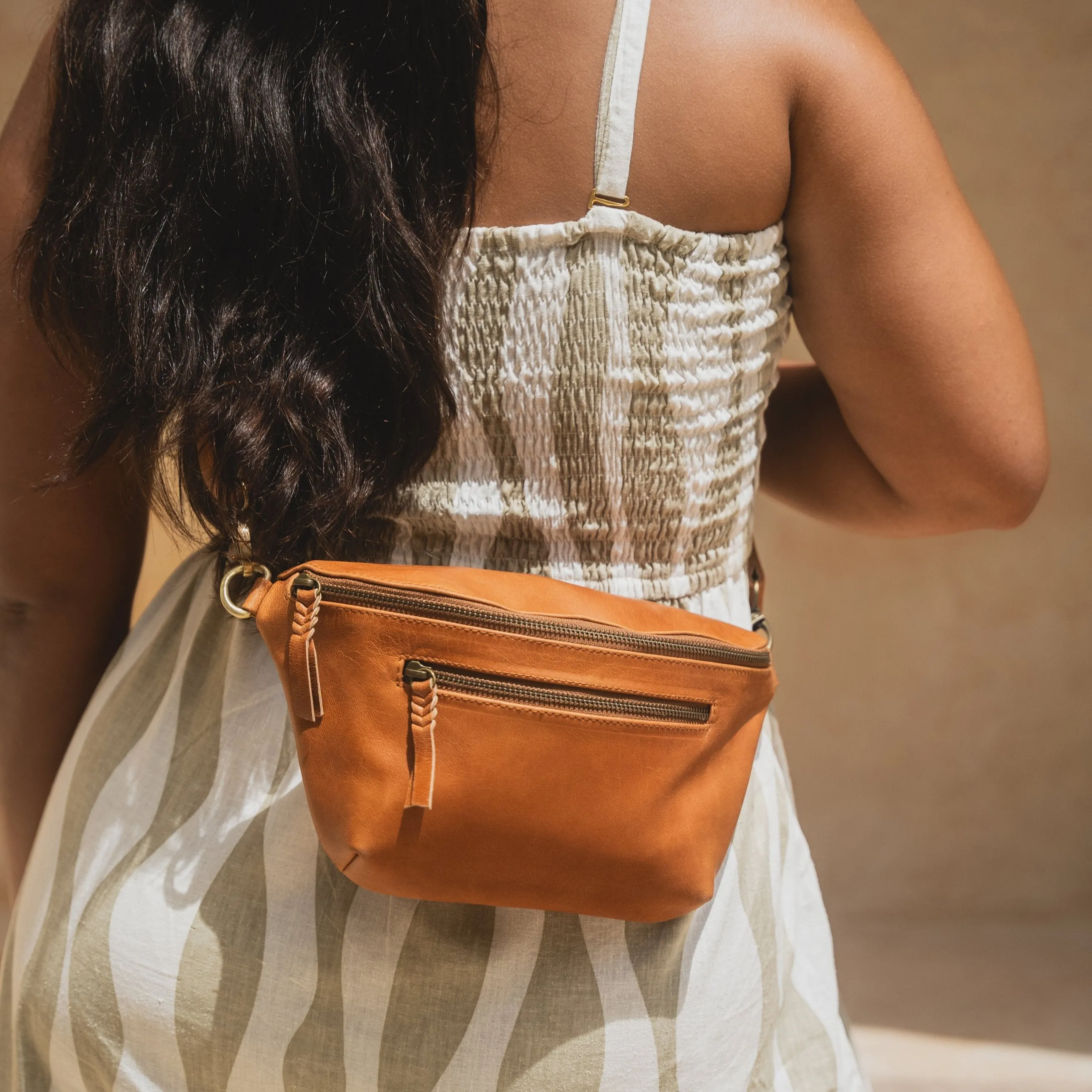 Verve Crossbody - Chestnut Antique
